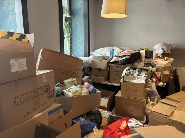 Eigentlich rechnete Scacco mit drei Kartons.  | Foto: Luca Arztmann/MeinBezirk