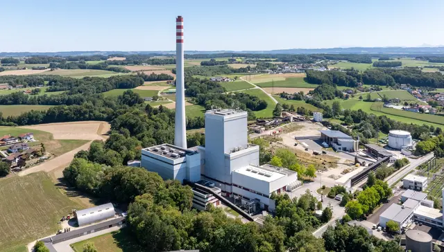 Schauplatz der Übung: Das Kraftwerk der Energie AG in Riedersbach. | Foto: MeinBezirk/Doms