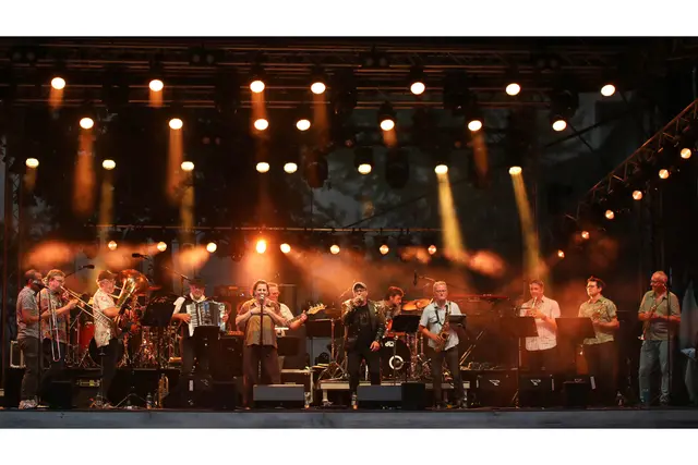 Ein voller Erfolg: Das Weltmusik-Festival "Hiesige &amp; Dosige" ging zum 25. Mal im Wieselburger Schlosspark über die Bühne. | Foto: fotostud.io by Johnny Gruen/halle2