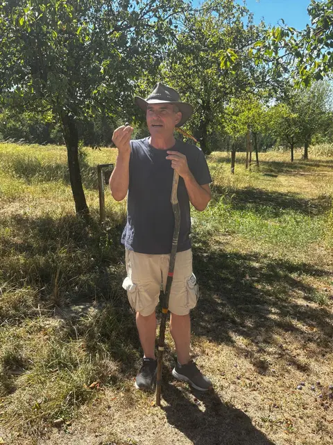 „Der alte Baum ist der Lebensraum von heute. Der junge Baum ist der alte Baum von morgen", so Naturvermittler Reinhard Leeb aus St. Peter/Au.