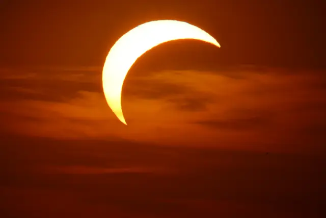 Himmels-Spektakel: Die Sonnenfinsternis sorgte am 12. August für einen besonderen Anblick. | Foto: Gerhard Liebermann