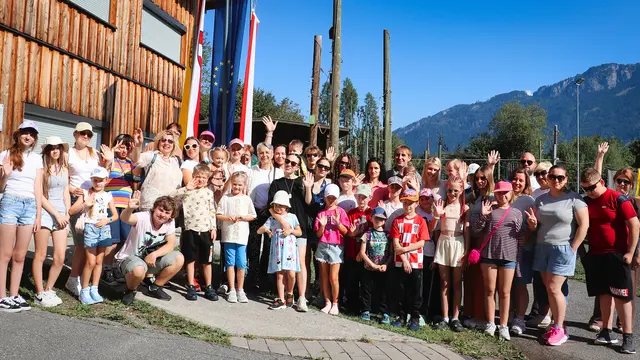 Die diesjährige Ukraine Gruppe starte von Mauthen aus ihre Erlebnis im Ort und in der Region Osttirol/Oberkärnten | Foto: Ingo Ortner, Kiwanis Club Gailtal