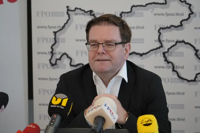 LA Markus Abwerzger sieht eine Chance für MCI Neu nach der Landtagswahl. | Foto: FPÖ