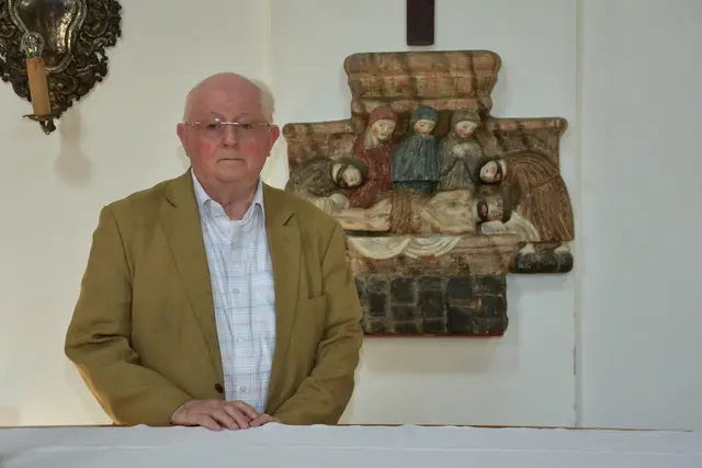 Als Seelsorger und Baumeister prägt Monsignore Karl Michael Wögerer Waldhausen schon 50 Jahre.  | Foto: Robert Zinterhof