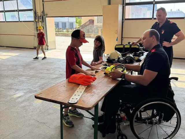 Ferienspiel bei der Feuerwehr Gastern | Foto: FF Gastern