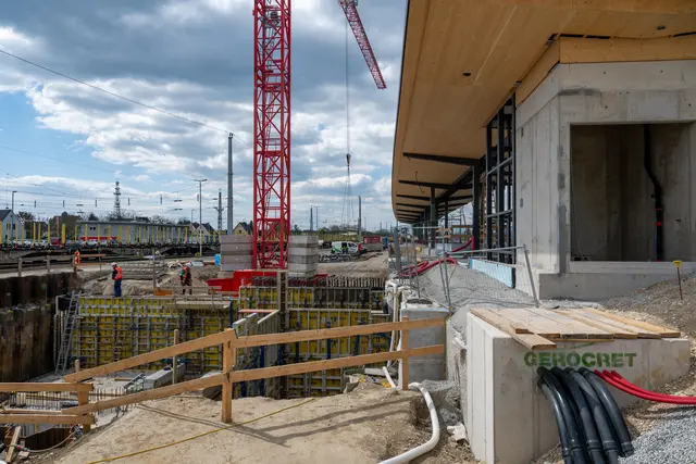 Neu-Errichtung Bahnhof Ebenfurth mit Personentunnel und Bahnsteig samt Dach | Foto: ÖBB