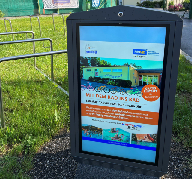 Die "City Boxen" in Waidhofne/Thaya informieren digital. | Foto: ZRT