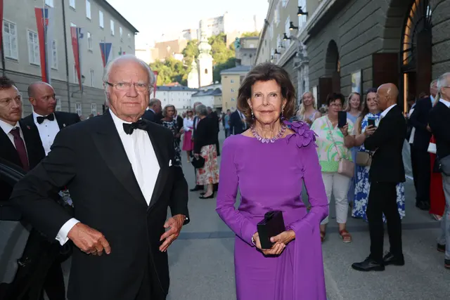  schwedische Königspaar Carl XVI. Gustaf und Silvia. | Foto: Franz Neumayr