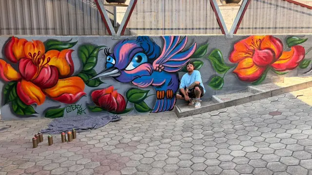 Kunstwerk in Passail von Street-Art-Künstler ISI (Österreich) | Foto: Future Icons