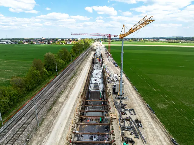 Kreuzungsbauwerk für Züge | Foto: ÖBB