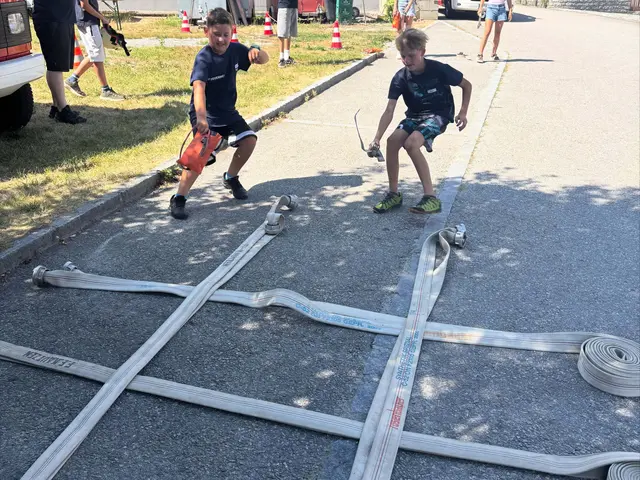 Ferienspiel bei der Feuerwehr Kautzen | Foto: FF Kautzen