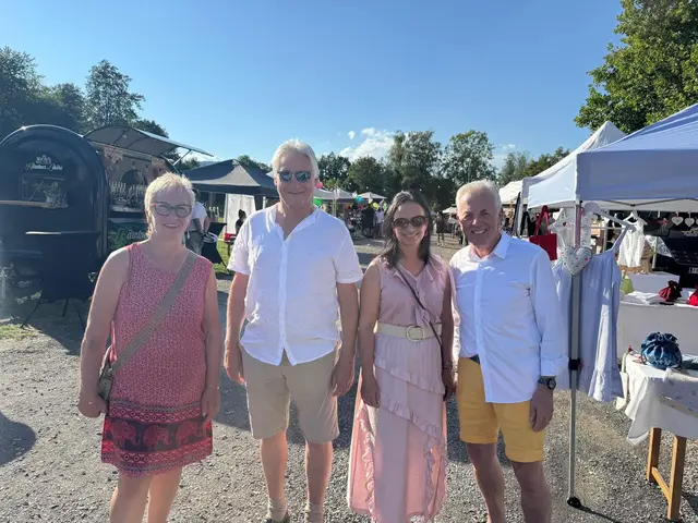 Waltraud Gaggl, Leo Brunner, Astrid Brunner und Herbert Gaggl. | Foto: Gemeinde Moosburg