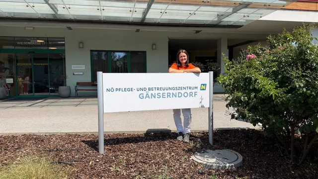 FSJ-Absolventin Pauline List blickt auf ein ereignis- und lehrreiches Jahr im PBZ Gänserndorf 
zurück. | Foto: PBZ Gänserndorf
