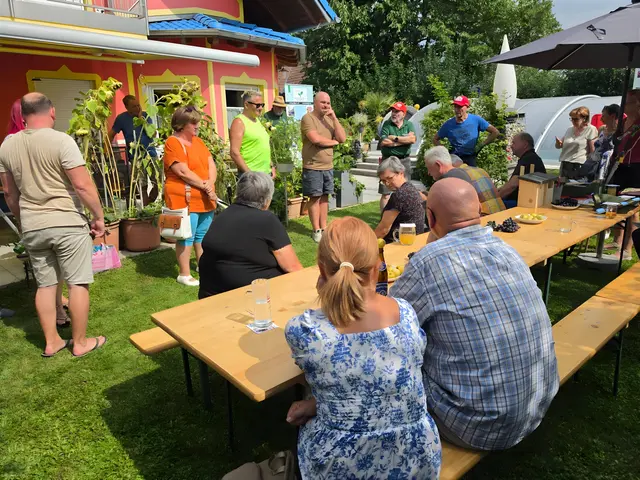 Die Teilnehmenden wurden von der Familie Scherz verpflegt. | Foto: Obst- und Gartenbauverein Voitsberg