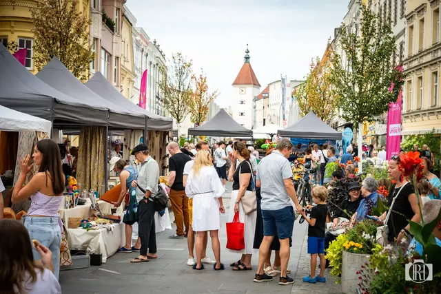 Shoppen und Stöbern nach Herzenslust: Der Welser Schnäppchenmarkt wurde wieder zum Einkaufserlebnis. | Foto: Rene Hauser