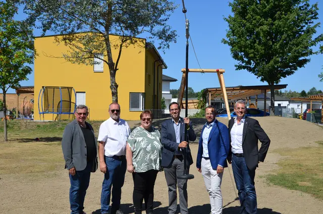 Die WAV erweiterte mit einer neuen Seilbahn das Spielangebot für die jüngsten Bewohner. | Foto: WAV