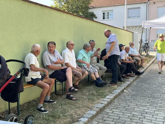 Die Herren am Lieblingsplatzerl