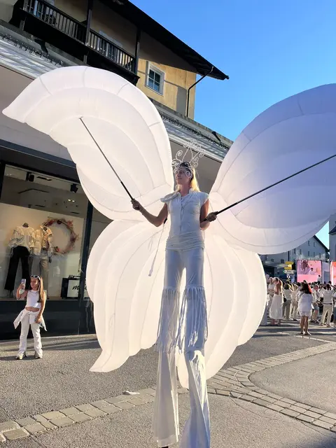 Seefeld im weißen Ausnahmezustand: Flanieren, feiern, schlemmen und staunen standen auf dem Programm. | Foto: Nicole Ennemoser