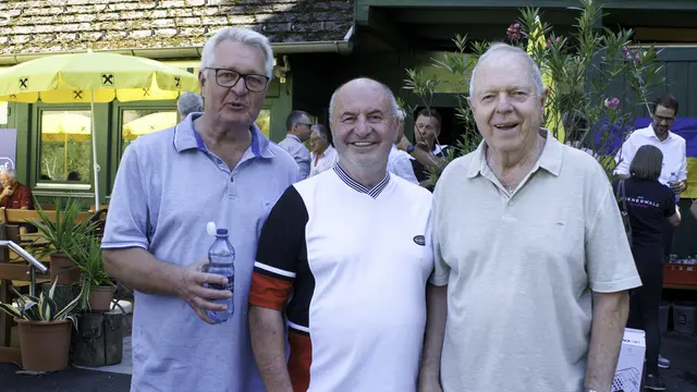 Christoph Kainz, Josef Balber und Johann Miedl | Foto: Markus Achleitner