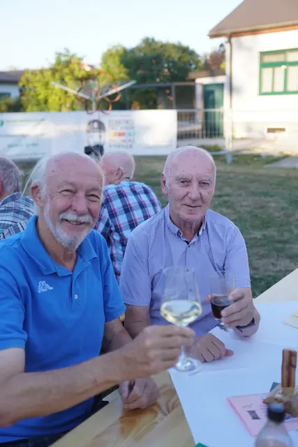 Karl Schöchl und Friedrich Hofer vom Golfclub Semmering.