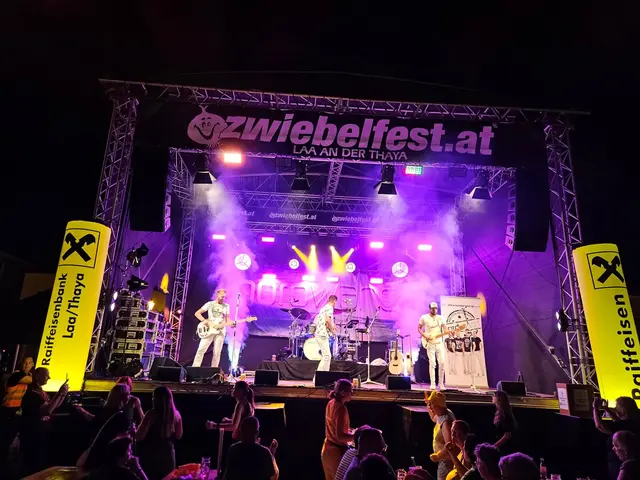 Feststimmung pur: Zahlreiche Besucher feierten den Auftakt des Zwiebelfestes in Laa. | Foto: Stadtgemeinde Laa/MeinBezirk