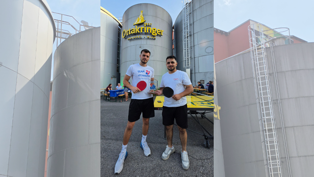 Team Ottakring jubelt über den Titelgewinn als Wiener Tischtennis Bezirksliga Meister 2026. | Foto: Tischtennis Hobby Wien