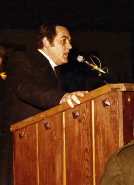 Helmut Kopp als frisch gewählter Bürgermeister im Jahre 1975. | Foto: MG Telfs