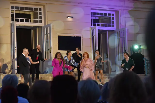 Mamma Mia! Medley mit Drew Sarich, Ana Milva Gomes, Maya Hakvoort und Moritz Mausser. | Foto: Mirjam Preineder