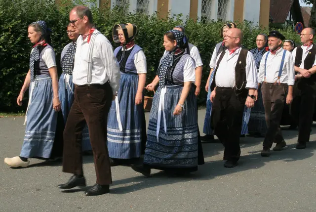 Fast im Gleichschritt war die Gruppe aus Deutschland unterwegs | Foto: Gerhard Langmann