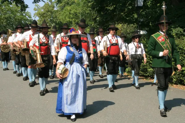 Die Musikkapelle Stainz führte den Konvoi an | Foto: Gerhard Langmann