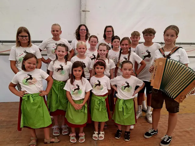 Kindervolkstanzgruppe Bromberg | Foto: Binder