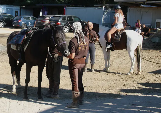 ... bei den "Winnetou-Spielen Wagram" ...