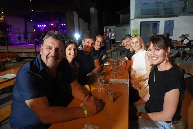 Das fest lud zum geselligen zusammensitze ein.  | Foto: AMG