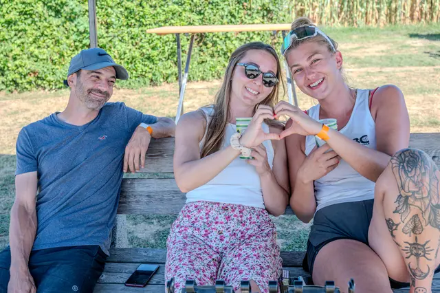 Im Schatten war es sehr gemütlich | Foto: Beach Mettersdorf
