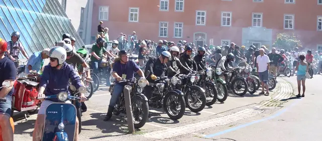 Start your engines: um 11 Uhr ging es für die Teilnehmer auf die Reise.
