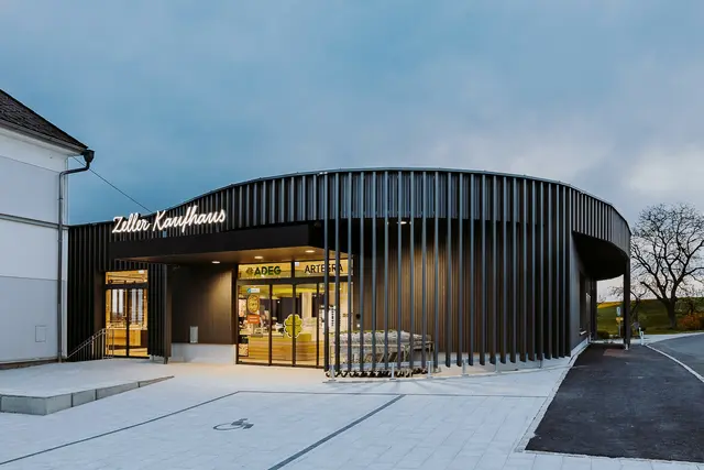 Das Zeller Kaufhaus wurde im Mai 2021 eröffnet. | Foto: Gemeinde Kleinzell