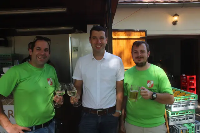 Thomas Stöckl, Florian Hinteregger und Johannes Dick.
