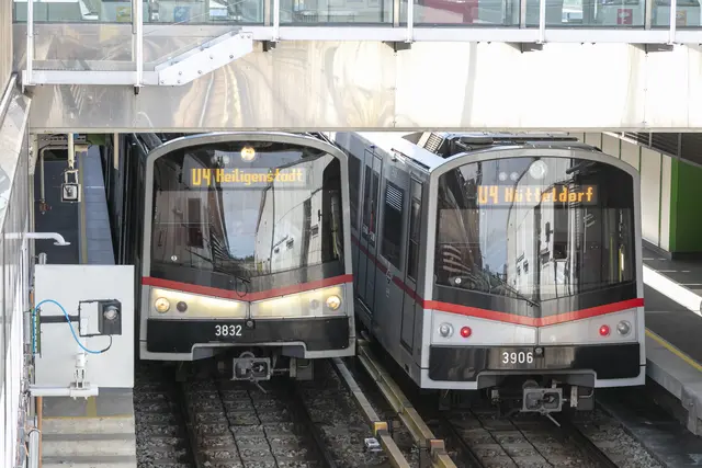 Auf der Linie U4 kam es am Montag zu einer empfindlichen Störung. (Archiv) | Foto: Manfred Helmer/Wiener Linien