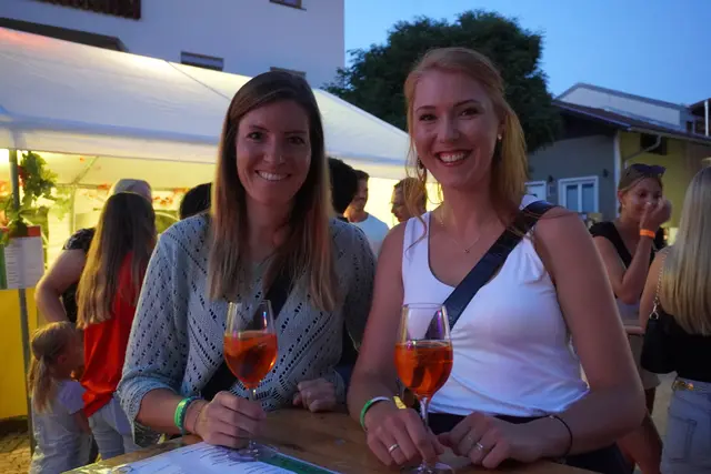 Beste Stimmung beim Birgitzer Dorffest.  | Foto: AMG