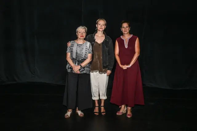Karin Bergmann, Marie-Luise Stockinger und Johanna Mitterbauer. | Foto: Rudi Gigler