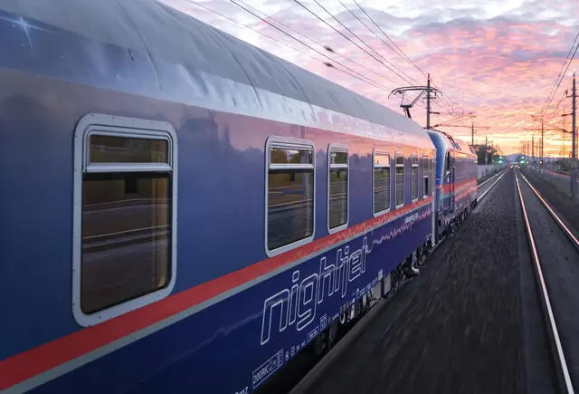 Von Wien aus geht es zu 15 Enddestinationen per Nachtzug - das schafft keine andere Hauptstadt in der EU.  | Foto: ÖBB / Harald Eisenberger