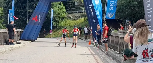 Beim Zieleinlauf entscheiden oft nur wenige Millimeter über Sieg oder Niederlage. | Foto: Kathrin Kirchberger