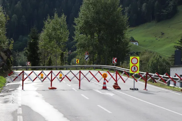 Die derzeitigen Arbeiten sollen den Verkehrsfluss während der Sperre verbessern. | Foto: Symbolfoto: Othmar Kolp