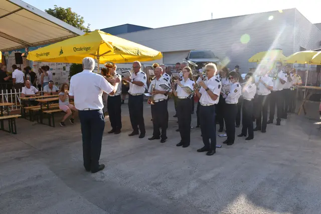 Die Stadtmusikkapelle Hollabrunn sorgte für den passenden musikalischen Auftakt. | Foto: Alexandra Goll