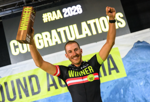 Simon Hofer holte sich beim Race Around Austria 1500 den Sieg. | Foto: RAA