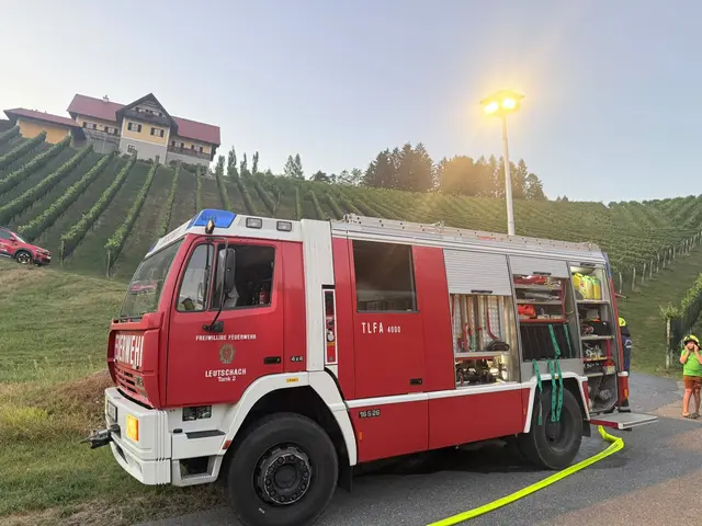 Besonders die Wasserversorgung fordert die Feuerwehr in Zeiten wie diesen. | Foto: Feuerwehr/Waltl