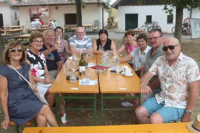 Kellergassenfest: Zusammenkunft von Familie und Freunde.