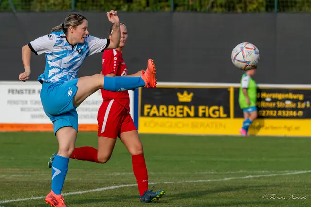 Bettina Rohrmüller bei einer ihrer hochkarätigen Chancen – im Abschluss fehlte an diesem Abend jedoch das nötige Glück. | Foto: Thomas Navratil