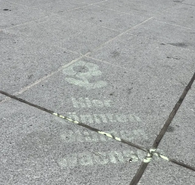 Am Domplatz: "Hier könnten Blumen wachsen." | Foto: Tanja Handlfinger