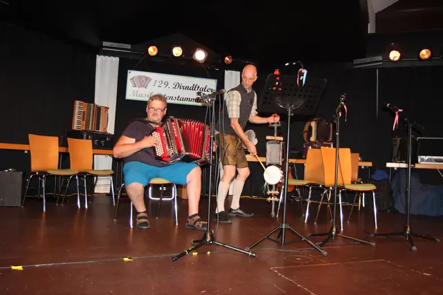 Karl Kendler mit Mathias Buchmayer
